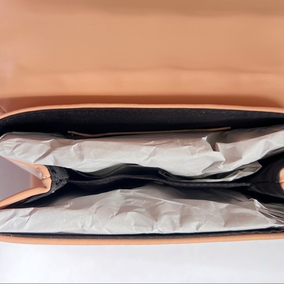 Topshop Shelly Crossbody Bag Peachy Nude Boho NWT - Picture 9 of 10